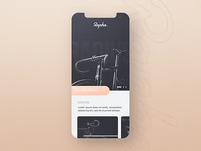 Rapha agency animation design gif interaction photography ui ux web web design