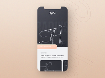 Rapha agency animation design gif interaction photography ui ux web web design