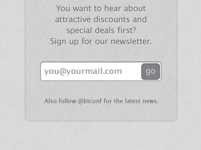 beyond tellerrand newsletter page beyond tellerrand form newsletter