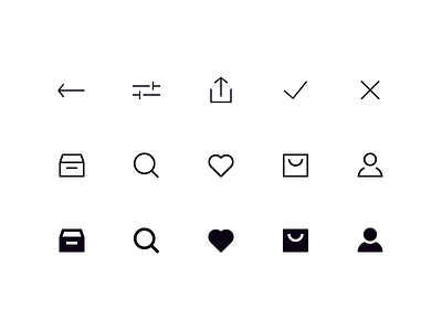 iOS Icons by Arthur Bauer on Dribbble