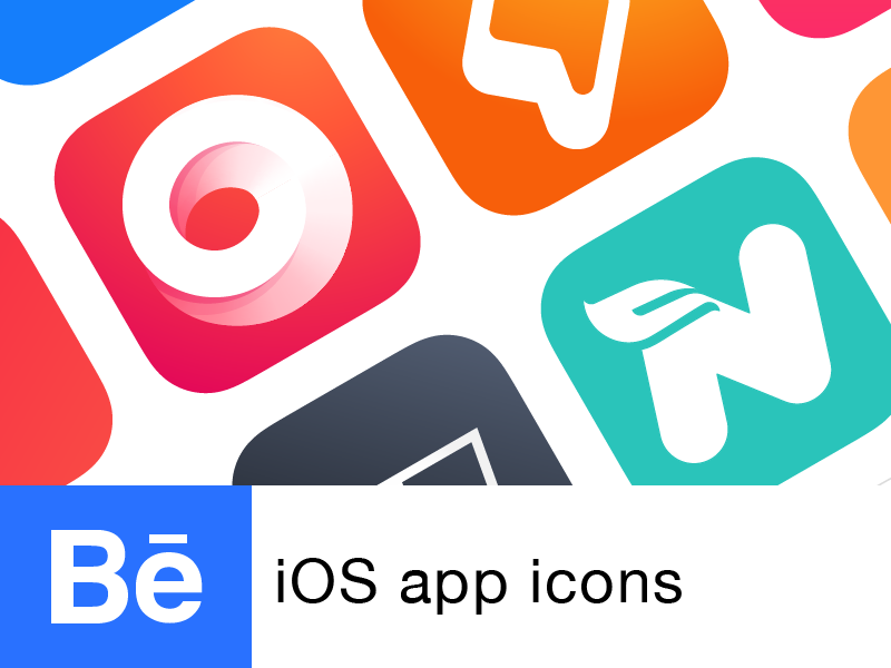iOS app Icons | Behance project ios app icon icon ios ui ui design behance icon project