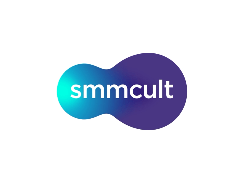 smmcult logo design blur branding cult design logo logo design logotype mark marketing agency smm symbol typography uidesign vector