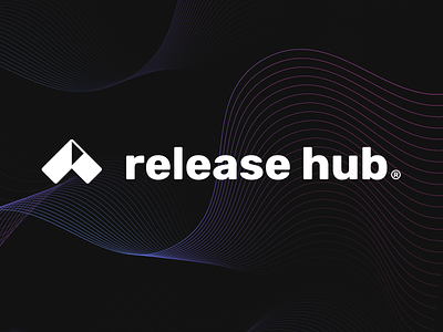 release hub logo design WIP