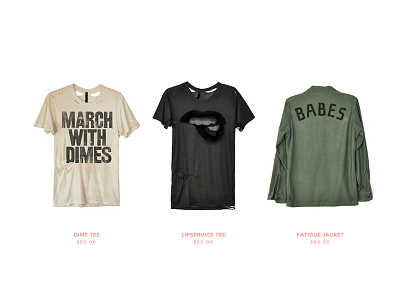 BabeParade Clothing Line apparel babe design fashion parade teeshirt tshirt