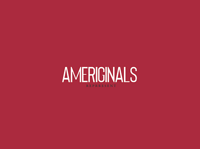 Clothing Brand Logo Ameriginals clothing clothing brand clothing company design icon illustration logo minimal streetwear vector