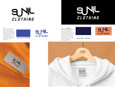 SUNIL CLOTHING BRAND DESIGN branding design graphic design logo minimal typography vector