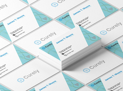 Doctor business card design branding business card logo design typography