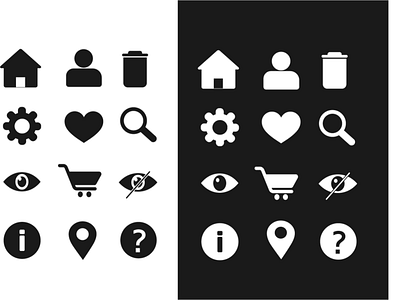 Icons black icons character illustration icon iconography icons material icons