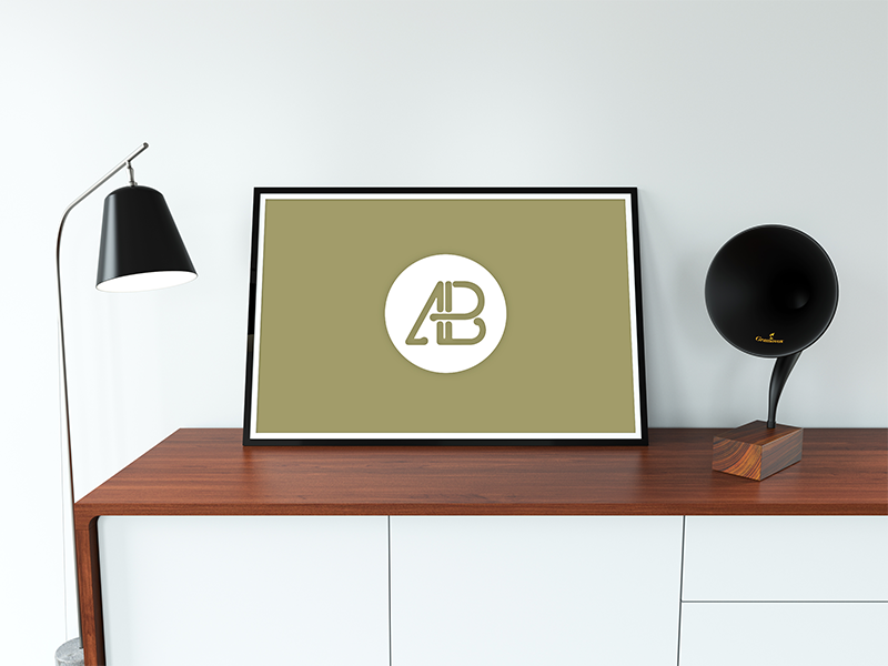 Realistic Wide Poster Mockup mock-up billboard frame branding art free mockup poster realistic