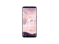samsung galaxy s8 plus front view mockup   anthony boyd gaphics - Samsung Galaxy S8 Plus Front View Mockup