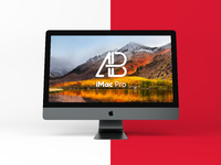 imac pro psd mockup preview 2   anthony boyd graphics - IMac Pro PSD Mockup