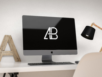 modern imac pro mockup   anthony boyd graphics - Modern iMac Pro Mockup