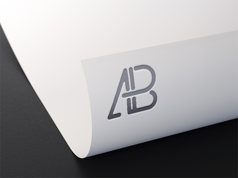 Download Metallic Foil Logo Mockup by Anthony Boyd Graphics on Dribbble