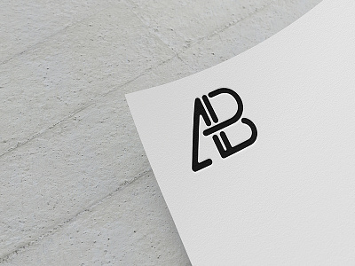 Paper Logo Mockup