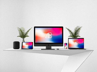 Modern Responsive Showcase Mockup