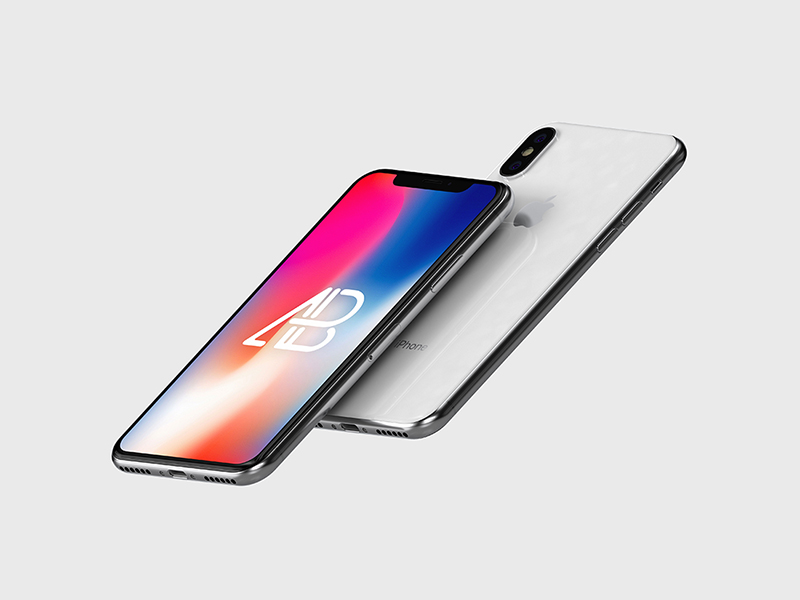 Download Floating iPhone X Mockup Vol.3 by Anthony Boyd Graphics on ...