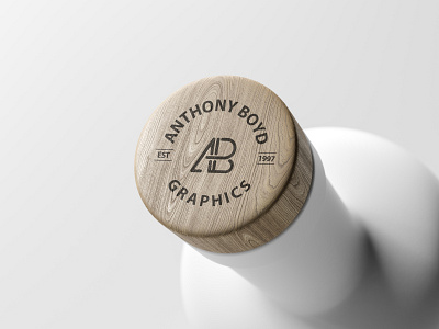 Matte Bottle Top Logo Mockup bottle free logo matte mockup psd realistic showcase top