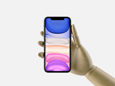 Hand Holding iPhone 11 Pro Max Mockup apple free freebie ios iphone mobile mockup mockups psd showcase smartphone