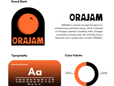 ORAJAM : Visual Identity of Oranges