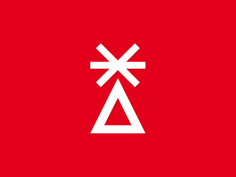 Yes We Camp hospitality architecture occupation identity logo