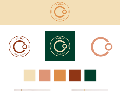 Brand Identity for Copper Clothing Company