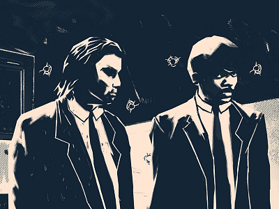 Pulp Fiction Open Title - Style Frame 04