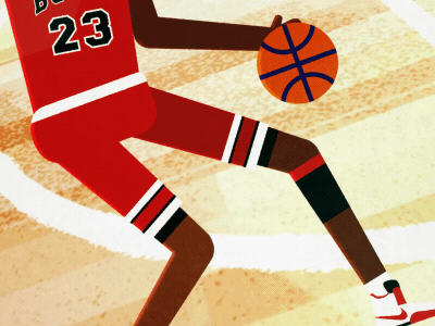 MJ on Basketball Field 2danimation after effects aftereffects basketball character character animation character design design illustration illustrator loop mgcollective michael jordan motion design motiondesignschool motionlovers nba photoshop vector visual art