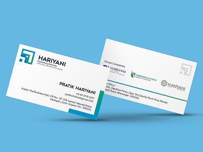 Hariyani Consultancy Service branding logo stationary