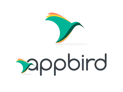 Appbird Technologies branding designing graphics logo