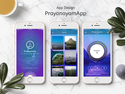 PrayanamApp app design design graphics mobile app mobile app design sketch app ui design