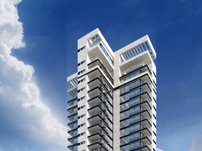 Seagull Tower Top 3d archviz building cg render sketchup tower v ray vray