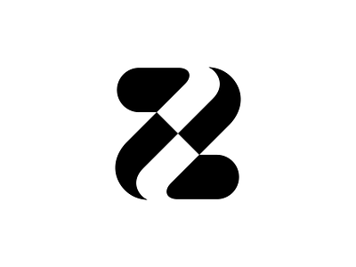 Z abstract abstract logo design geometry letter logo mark minimal monogram simple type typography vector z logo