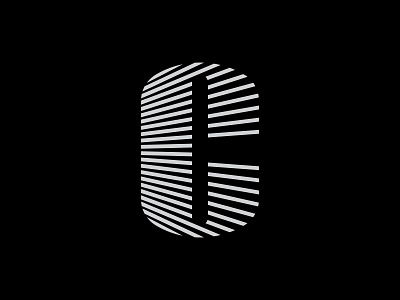 C abstract c c type character design geometry letter line lines logo mark minimal pattern simple symbol type typeface vector