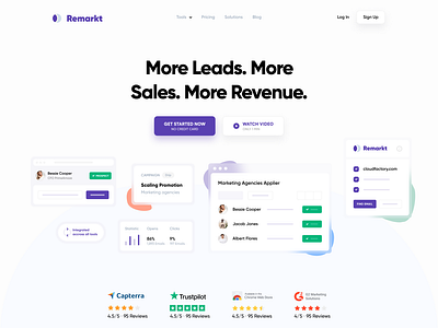 Remarkt - Landing Page Analytics for Sales by Puji Ari (North) for Dipa ...