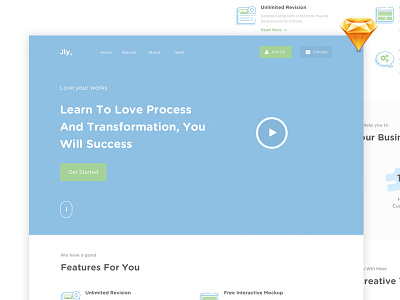 Minimal Landing Page