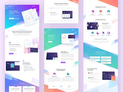 School Managing Platform Landing Page by Puji Ari Setiawan for ...