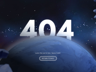 Daily UI #8 - 404 Page (Voltron) 404 404 page daily ui dailyui voltron