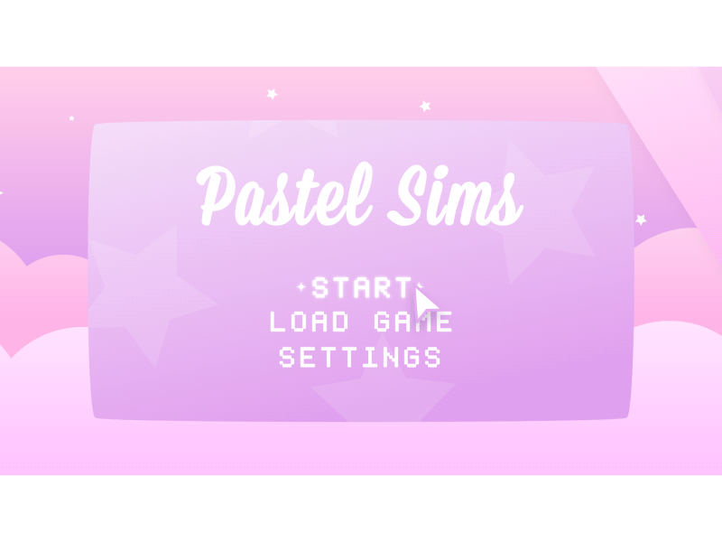 Youtube Intro - Pastel Sims animation gif motion design motion graphics pastel sims youtube youtube intro