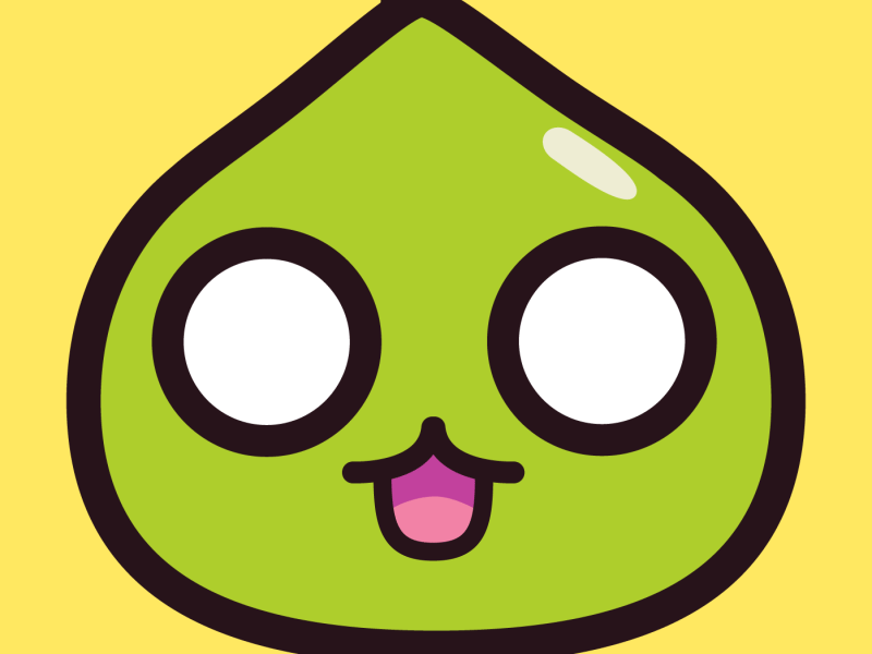 MapleStory Slime Discord Emoji animation discord emoji emote gif illustration loop maplestory slime