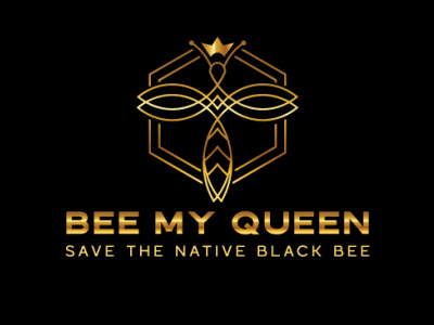 Queen Bee Logo bee logo queen