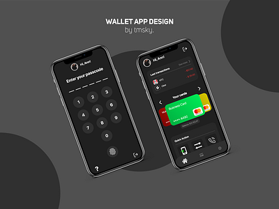 Wallet Mobile App Design