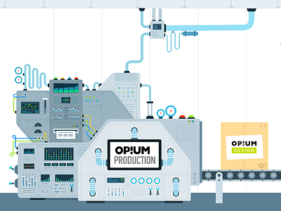 Opium Production illustration