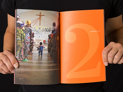 World Media Guide – Section Break booklet brochure photography print