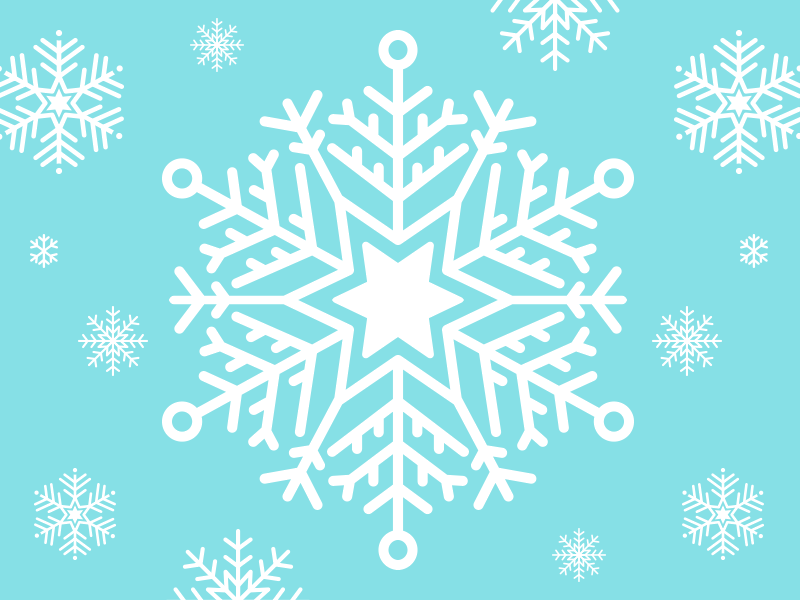 Holiday Newsletter Animation animated gif holidays snow vector