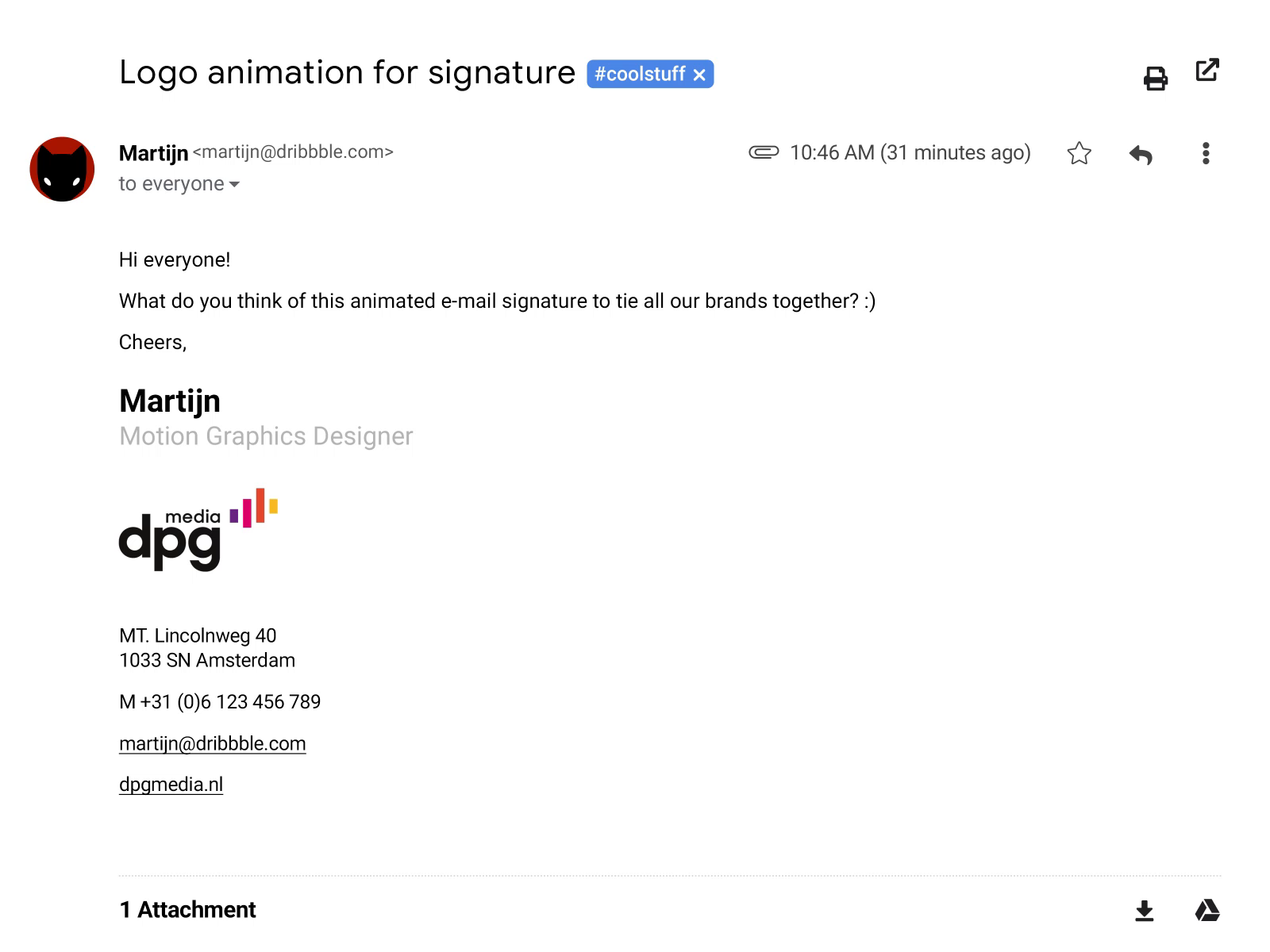 Animated signature logo animation by M on Dribbble