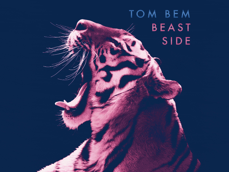 Tom Bem - Beast Side after effects album artwork animation music