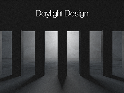 Daylight Design Cover 3d bw dark