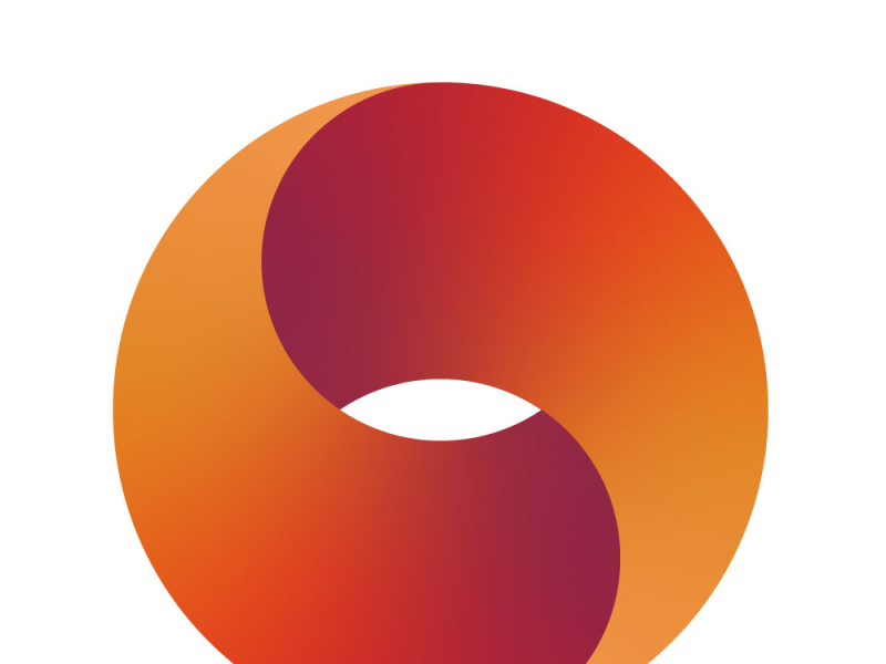 Circle logo gradient by Rafiah on Dribbble