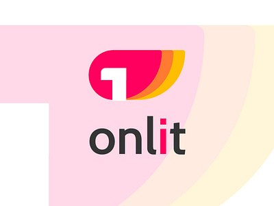 onlit logo abstract abstract logo branding combo logo jellypiish logo wordmark wordmark logo