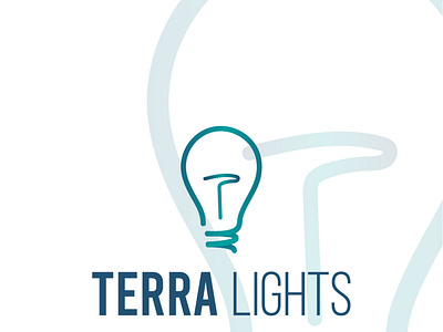 TERRA LIGHTS LOGO abstract logo branding combo logo design illustration jellypiish lights logo logo wordmark logo